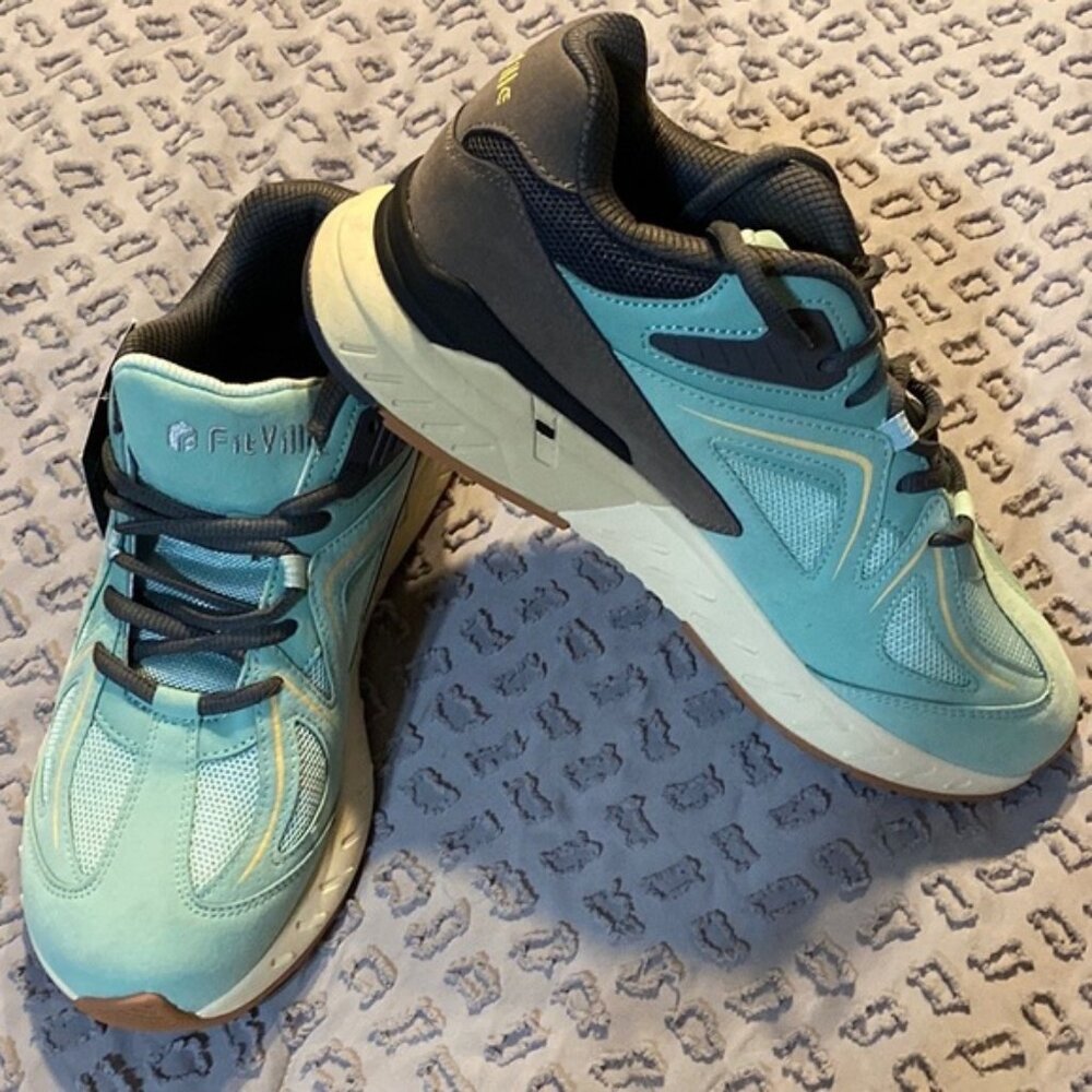 FitVille Rebound Aqua Sneaker   EW